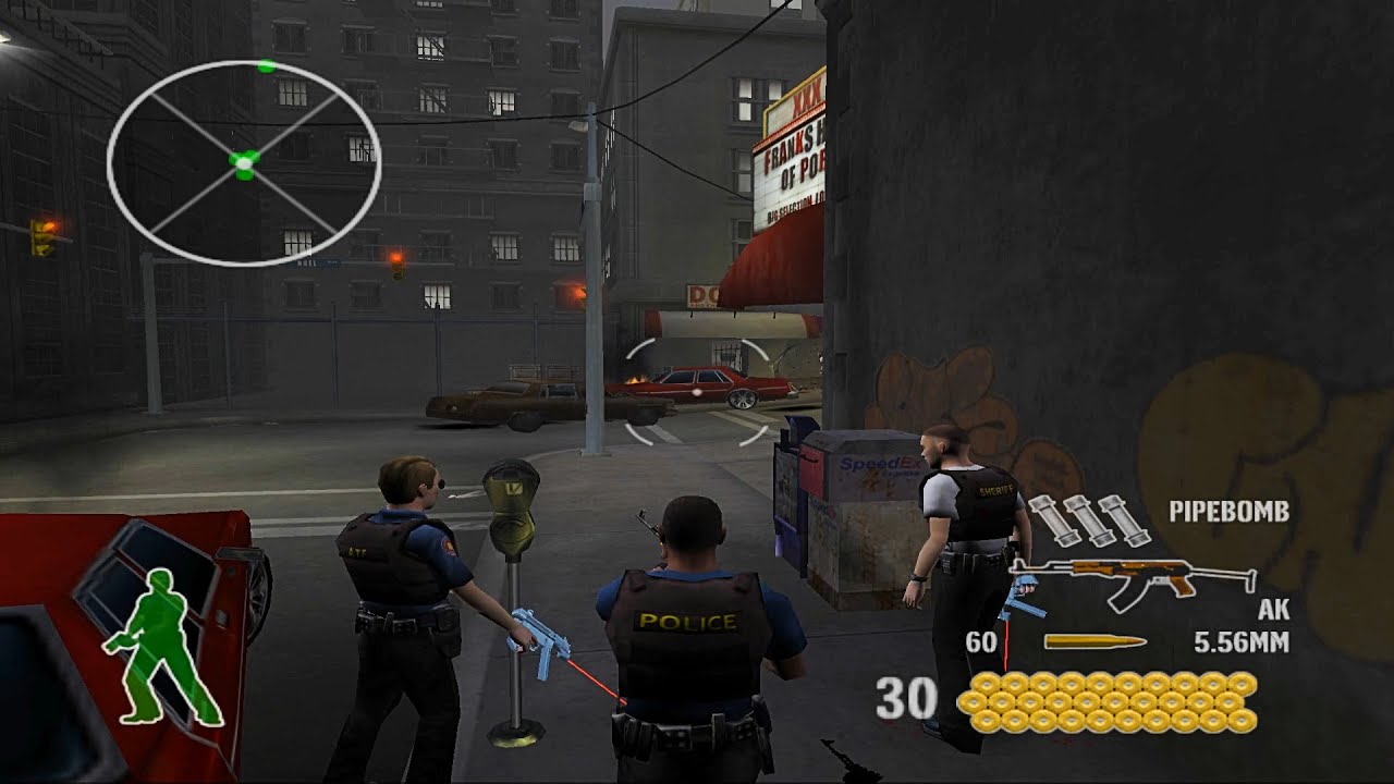 25 to Life (Video Game) PS2 Walkthrough # 5 (Club)