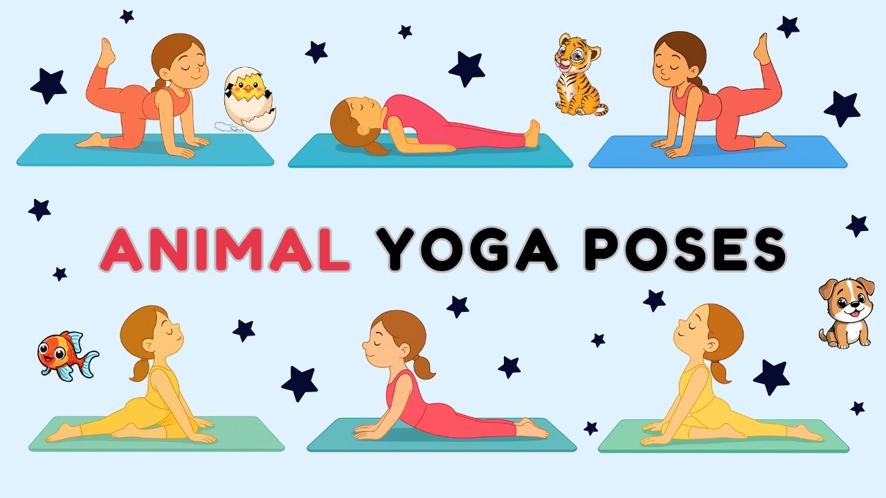 Easy Yoga for Kids | Playful Animal Poses to Boost Energy and Happiness