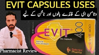 Evit 400 capsules uses in urdu | Vitamin E capsules uses | How to take vitamin e capsules screenshot 2