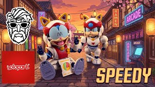 Samurai Pizza Cats Amk Pro Series Speedy Model Kit