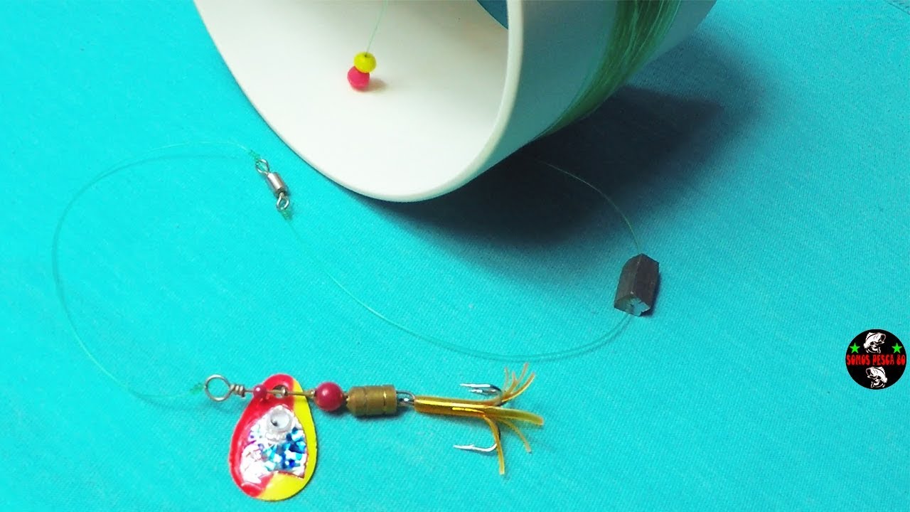 Como armar una cucharilla de pesca -Fishing-