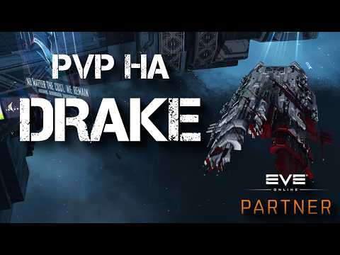 EVE Online. ПВП на дрейке. Используем новых дронов.