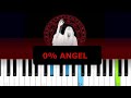 Mr Kitty - 0% Angel  (Piano Tutorial)