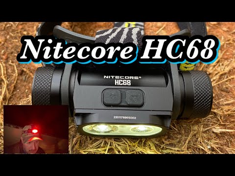 Nitecore HC68 - EXCELLENT ! - Unique Dual Focus, 2000 Lumens for Survival and Bushcraft