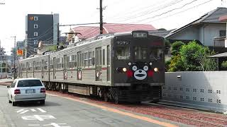 2020.10.11 - 熊本電鉄６０００形普通列車（藤崎宮前～黒髪町）