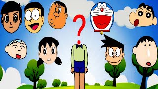 DORAEMON HEAD PUZZLE GAME || SHINCHAN PUZZLE GAME || SOLVE PUZZLE | #DORAEMON #SHINCHAN #motupatlu screenshot 5