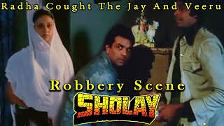 Radha Cought The Jay And Veeru Robbery Scene From Sholay Hindi Movie