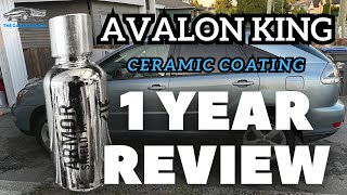 DID IT EVEN LAST A YEAR?? AVALON KING ARMOR SHIELD 9 CERAMIC COATING REVIEW