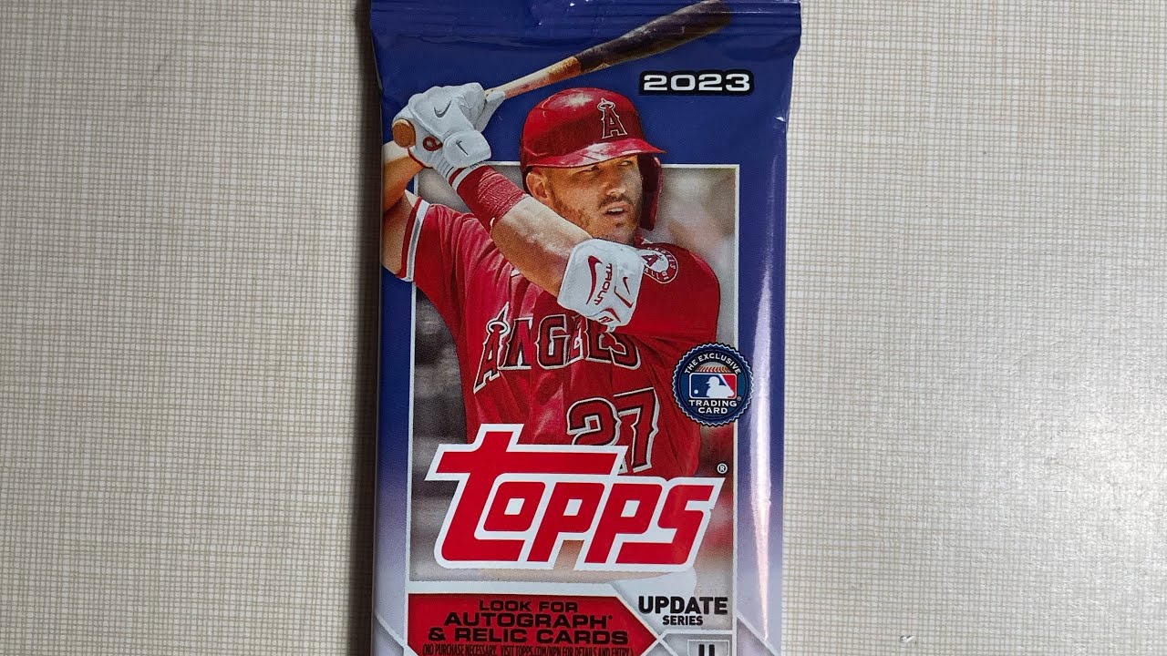 2023 Topps Update Baseball Pack Opening YouTube