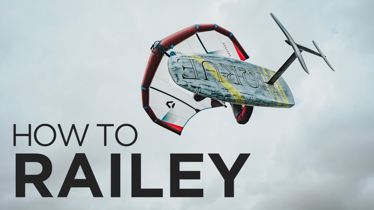 Wing foil - How to Railey [Tutorial] - YouTube