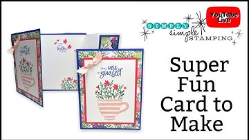 🔴 Double Z Gatefold Card: Make The NEW Hottest Greeting Card!
