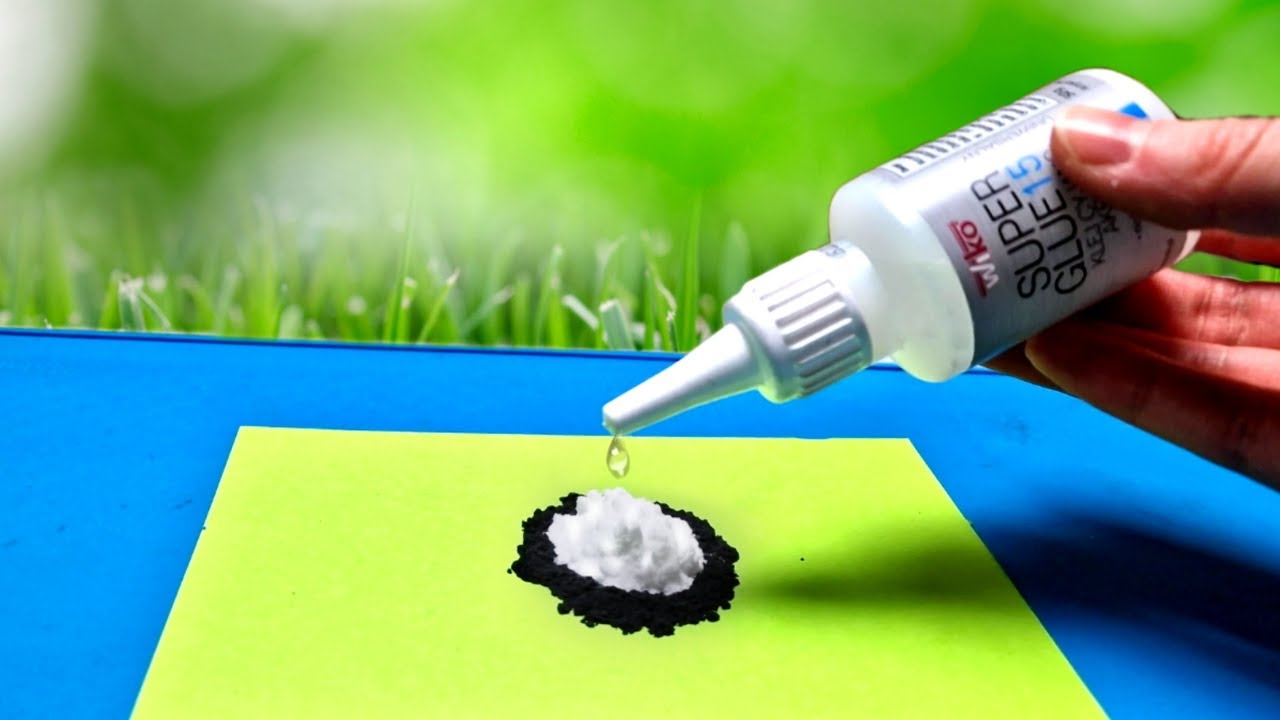 Super Glue and Baking soda withi Graphite! Amazing With Results! - YouTube