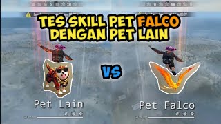 UJI COBA SKILL PET FALCO DENGAN PET LAIN || FREE FIRE INDONESIA