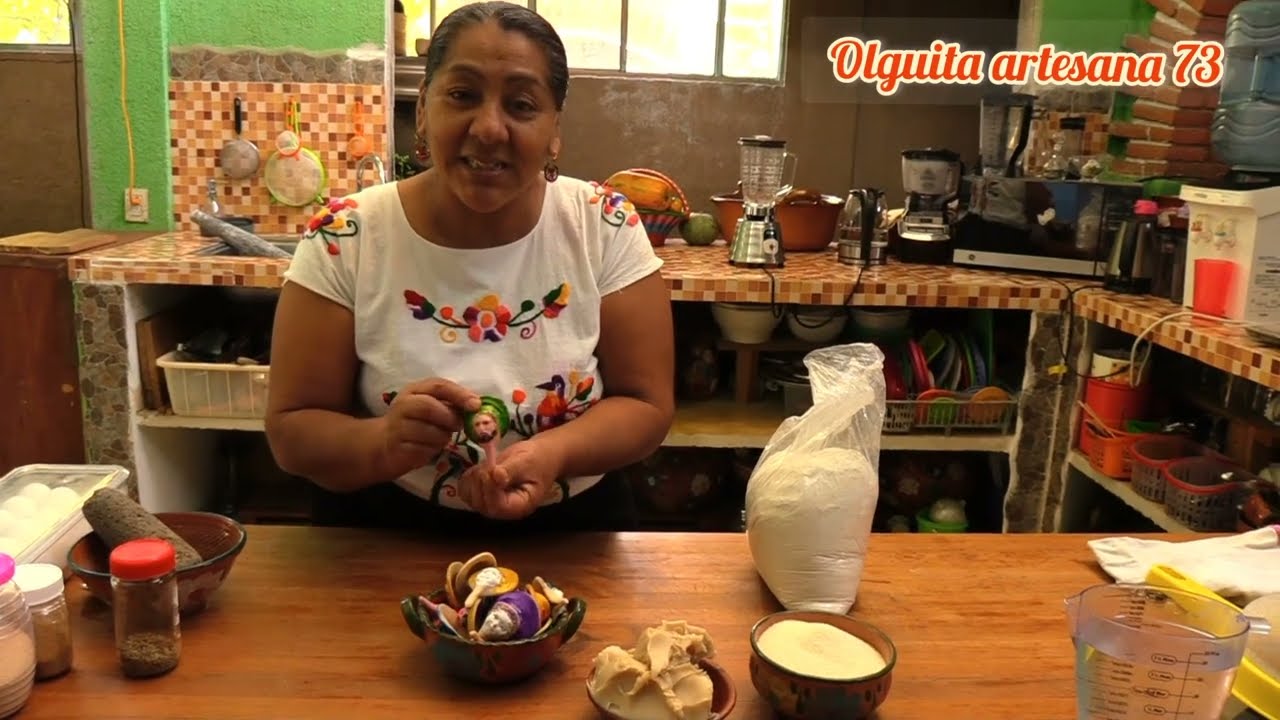 Tradicional pan de canela típico de Oaxaca