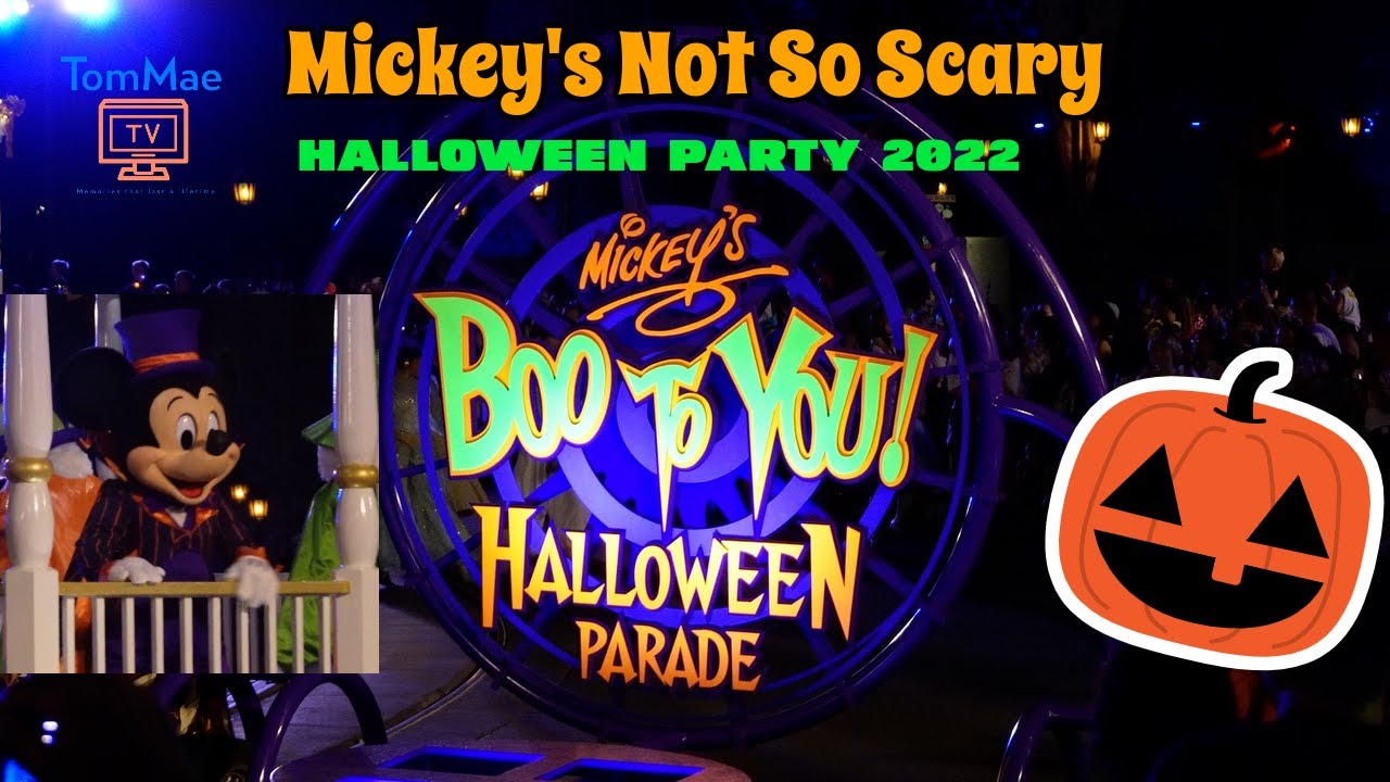 Mickey's Not So Scary Halloween Party 2022 