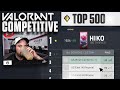 NEW RANKING SYSTEM FOR IMMORTALS?! TOP 500?! | Hiko Reacts VALORANT Act III Competitive Changes