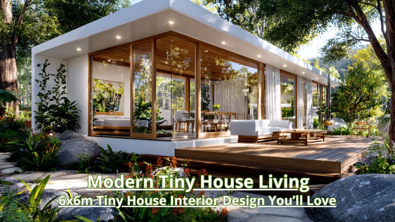 Tiny House Design Ideas: How a 20x20 Home Feels Open and Spacious
