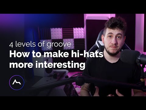 4 Levels of groove - How to make hi hats more interesting