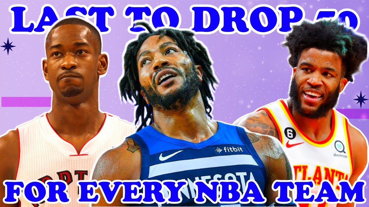 Who Are The LAST 10 Players to Score 50 For EVERY NBA TEAM?