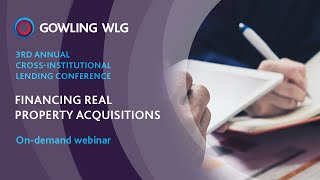 Financing real property acquisitions