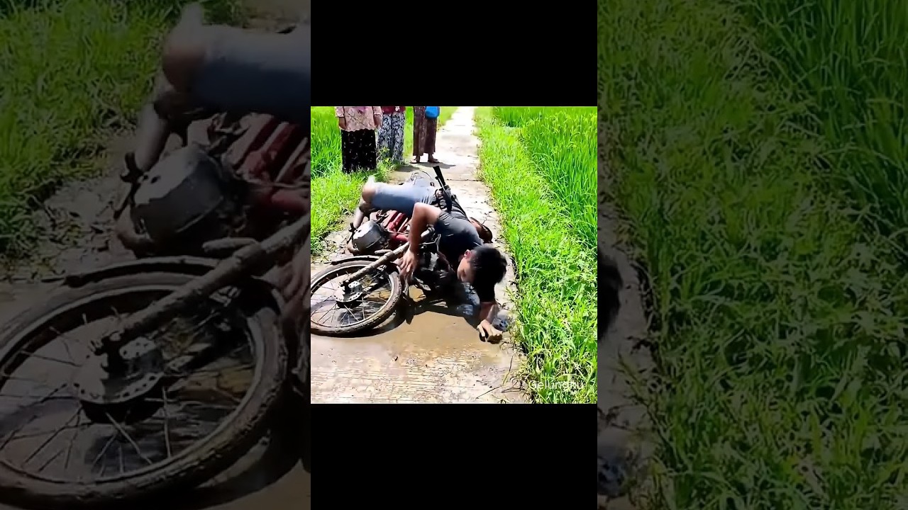 Drag Race Offroad di Sawah 