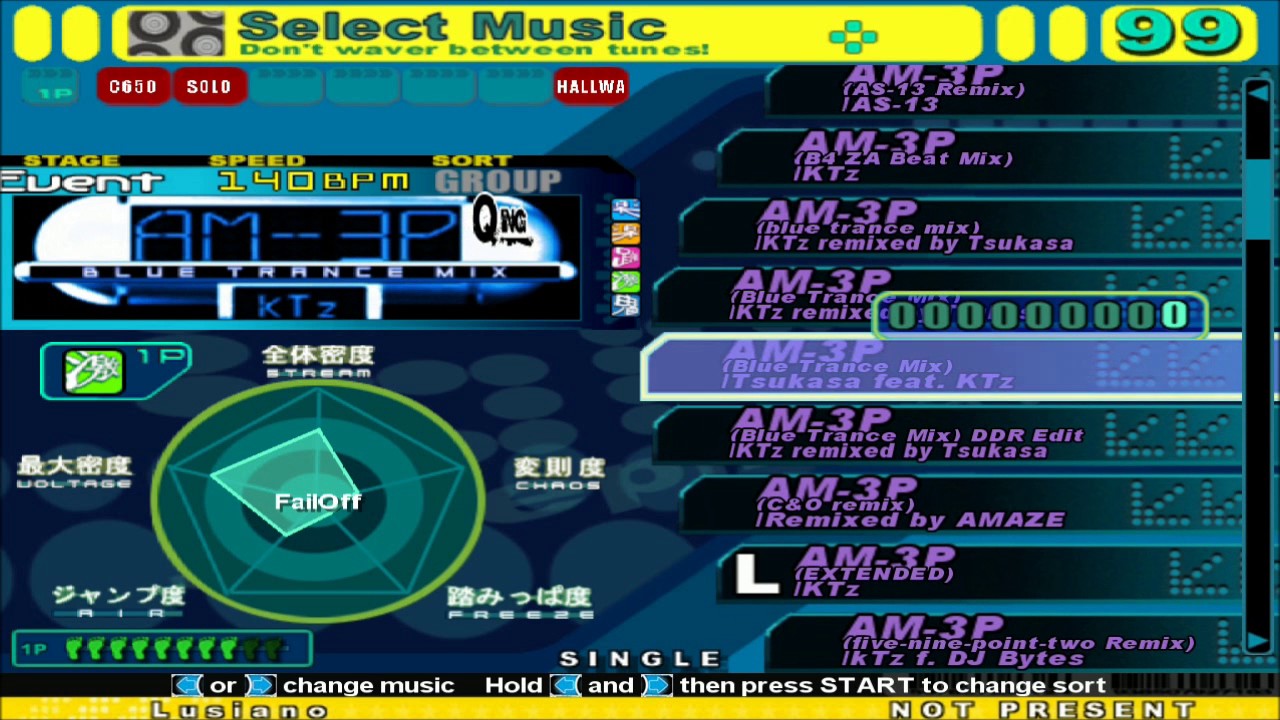 [Stepmania] AM3P Collection Full Song List YouTube