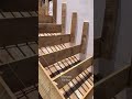 كيفيت عمل السلالم من الخشب لعمليه الصبHow To Make Stairs From Wood For The Casting Process 