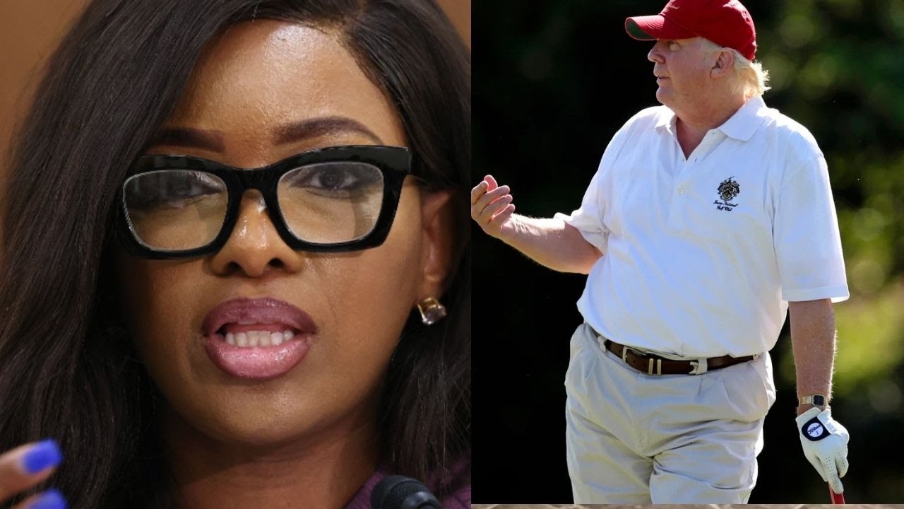 Jasmine Crockett EXPOSES Trump’s SHADY GOLF SECRET YouTube