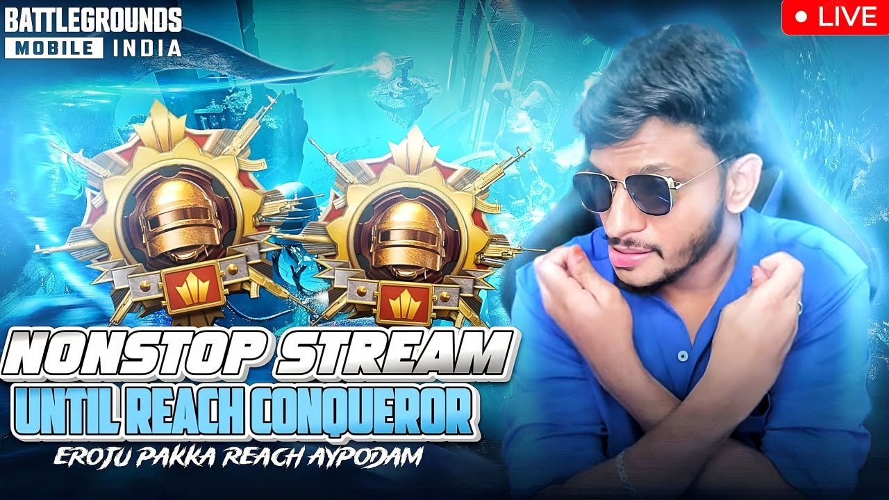 DAY 6 Final Push Road to Conqueror: No Sleep Till 5:30 AM 🔥| BGMI 4.0 