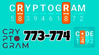 CRYPTOGRAM level 773 774