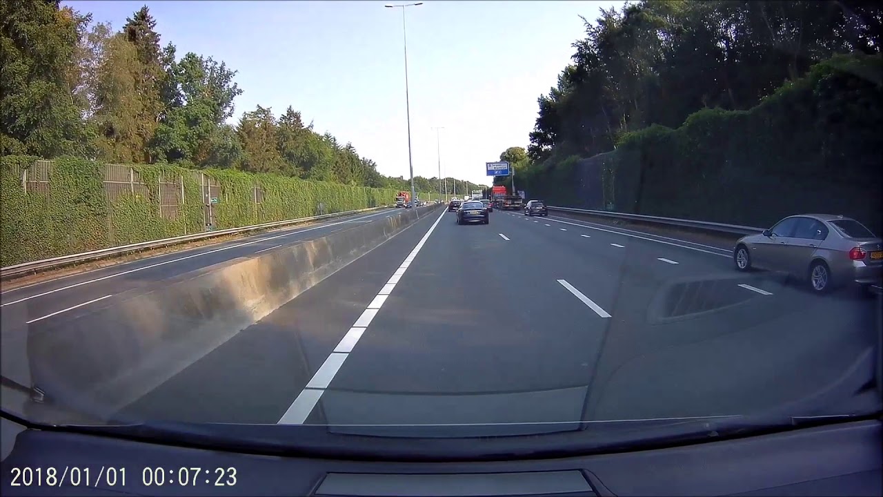 CarCam dashcam movie opname overdag - YouTube