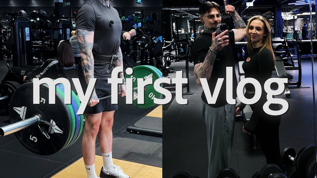 My First Ever Vlog - Gym, Food & Business