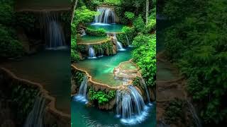 Peaceful Waterfall Sounds 🌿💧 | Relax Your Mind & Soul #waterfall #nature #naturetranquility screenshot 5