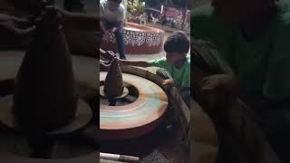 Making pot #shorts #viralvideo #potmaking #kidsfun #challenge #india #activity #trending