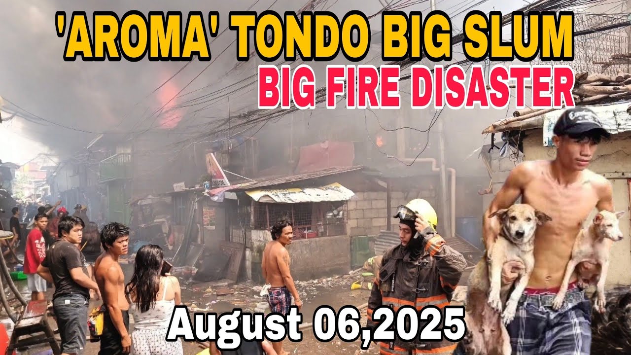 SUNOG SA AROMA HAPPYLAND TONDO MANILA |AUGUST 06,2025 | FIRE TASK FORCE CHARLIE AROMA