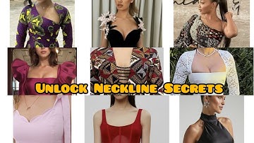 How To Cut Different Types Of Necklines|Cut 10 Stunning Neckline For Beginners #necklinedesign2025
