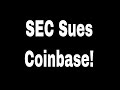 SEC Sues Coinbase? (Coinbase Lawyer Reacts)