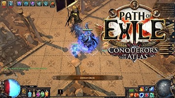 Path Of Exile [3.9] - T14 Conqueror (Drox The Warlord) Boss fight