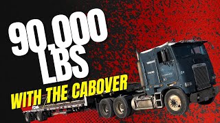 90,000 lbs with the Cabover! by Kyle Kelliher 1,367 views 1 year ago 4 minutes, 56 seconds