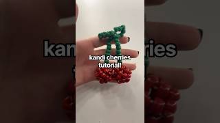 Full kandi 🍒 tut #kandi#kandikid#tutorial#cherry#beads#lgbtq#popeetheperformer Update
