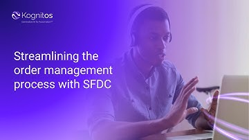 Streamlining the order management process with SFDC