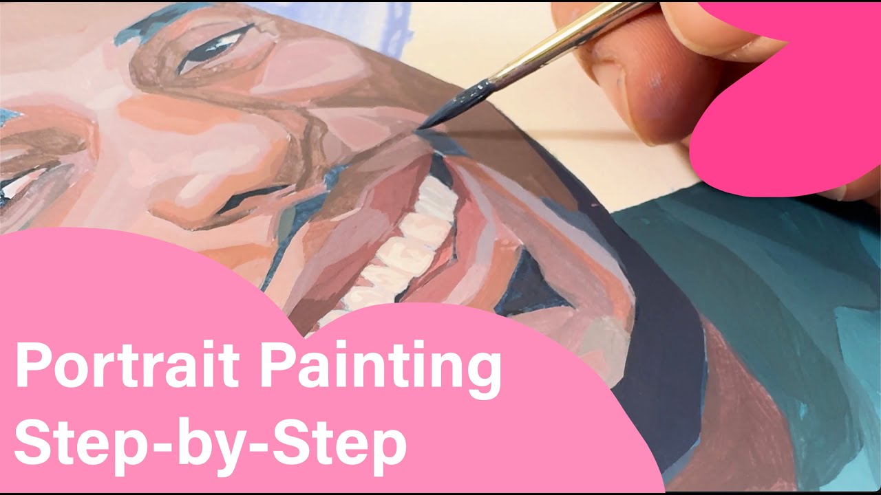 How I Paint a Portrait, from Start to Finish, for Sierra Club - YouTube