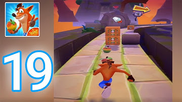 Crash Bandicoot: On The Run! - Gameplay Walkthrough Part 19 - Lost City Missions (iOS, Android)