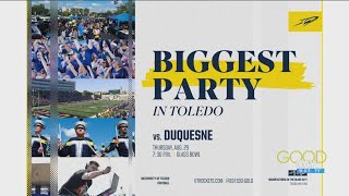 The biggest party in Toledo: UToledo rockets gear up for home opener | Good Day 'On the Road'