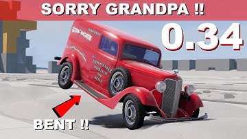 BRUCKELL NINE EXTREME DURABILITY TEST [BeamNG.Drive Update 0.34] | BeamNG.Drive Cinematic