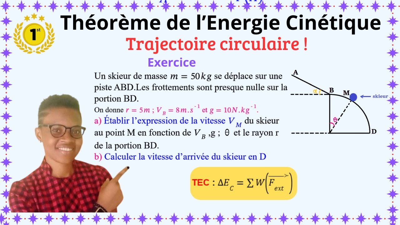 𝐓𝐄𝐂 en 𝐓𝐫𝐚𝐣𝐞𝐜𝐭𝐨𝐢𝐫𝐞 𝐂𝐢𝐫𝐜𝐮𝐥𝐚𝐢𝐫𝐞 : Exprimer et Calcule la Vitesse❗