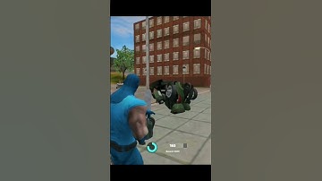 #superhero rope hero green transforms fight gameplay by crazy for gaming