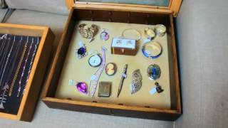 I bought and Prepared Some Cabinets to sell some jewellery
