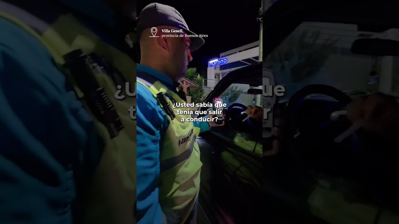 ANSV  realiza control de alcoholemia en nochebuena