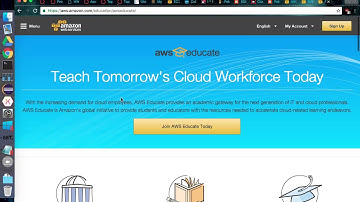 Sign up for AWS Educate